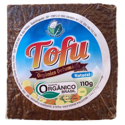 Sitio Boa Esperança, Tofu Defumado Sabor Natural 110g Orgânico Certificado