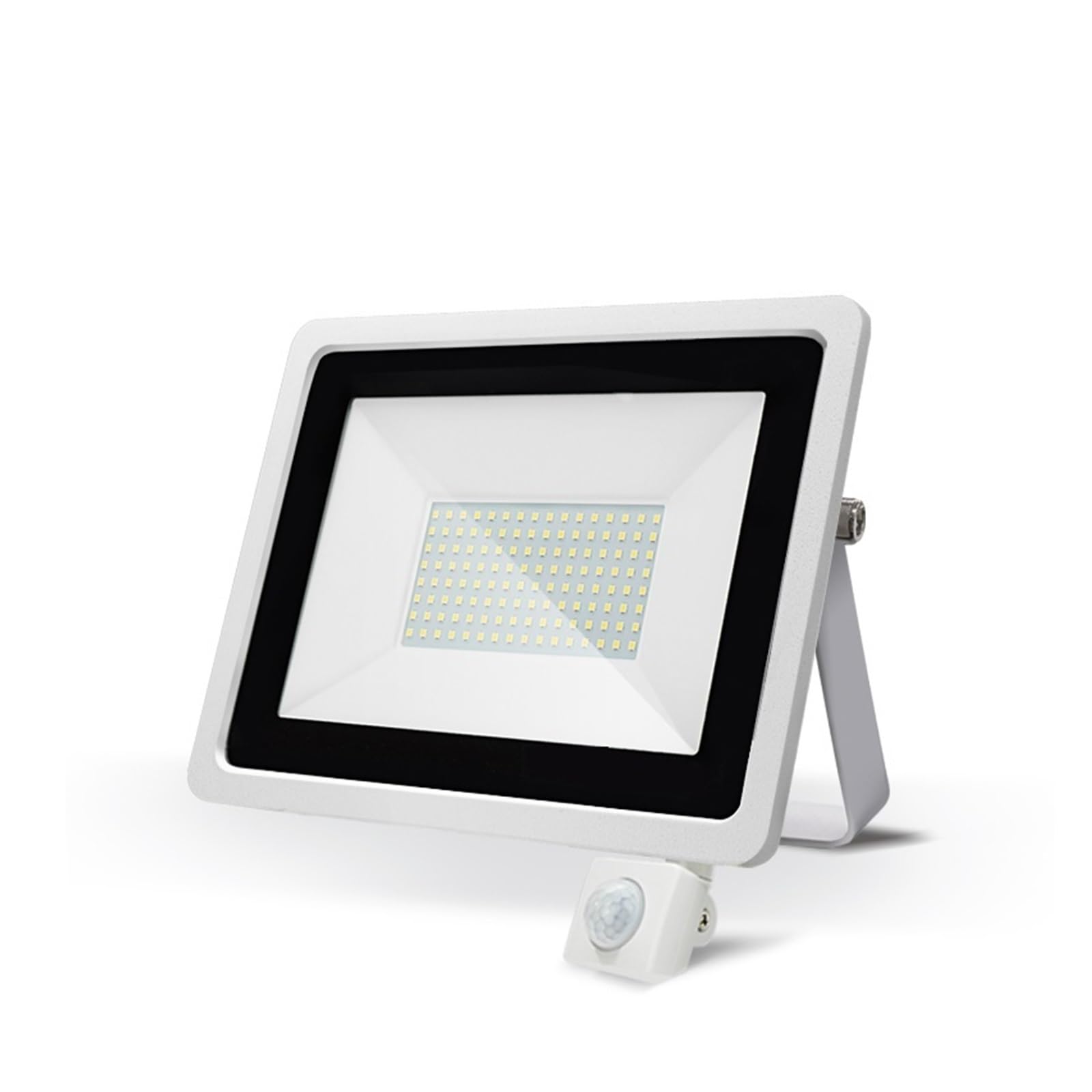 Flood Lights Outdoor, LED Floodlight PIR Motion Sensor 30W 50W 100W Cold Warm White Reflector Waterproof IP66 Outdoor Induction Lighting ,for Garden, Patio, Backyard, Rooftop(Warm White,MOTION SENSOR_