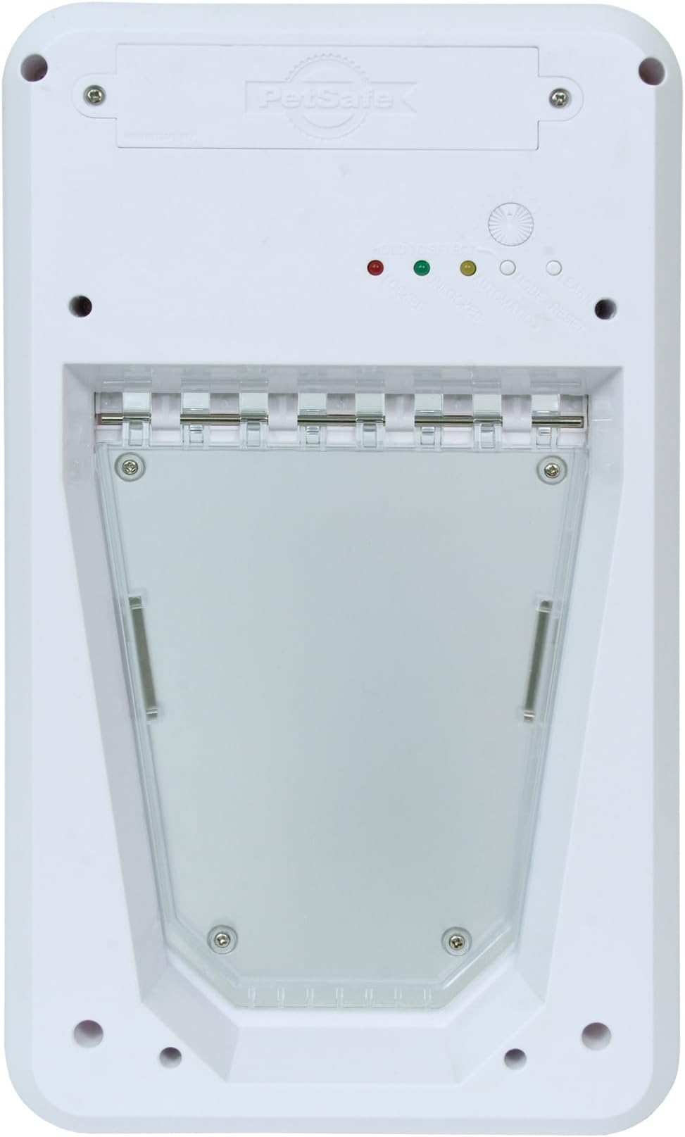 Electronic Dog and Cat Door - Automatic Smart Door with Collar Sensor Key - for Cats and Small Dogs 4-15 lb
