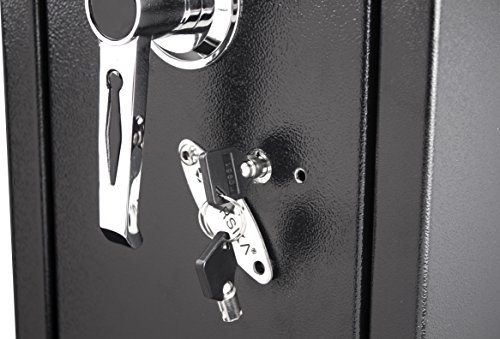 Barska AX11652 Quick Access Tall Biometric Fingerprint 4 Position Security Rifle Safe 1.83 Cubic Ft - Thumbnail 7
