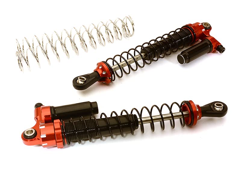 Integy RC Billet Machined Piggyback Shock(2) for 1/10 Size Off-Road Scale Crawler(L=110mm)