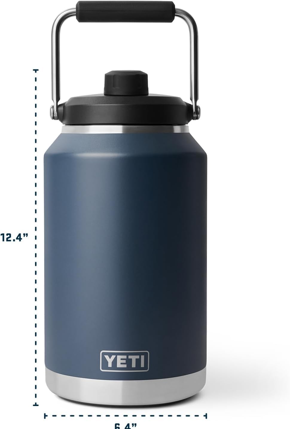 YETI Rambler Gallon Jug 2.0, Vacuum Insulated, Leakproof, Stainless Steel with MagCap, Venom