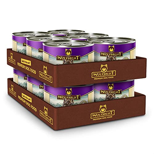 Wolfsblut - Black Bird - 12 x 200 g - Truthahn - Nassfutter - Hundefutter - Getreidefrei