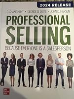 Professional Selling 2024 Release, Hunt, McGraw Hill 1264459890 Book Cover