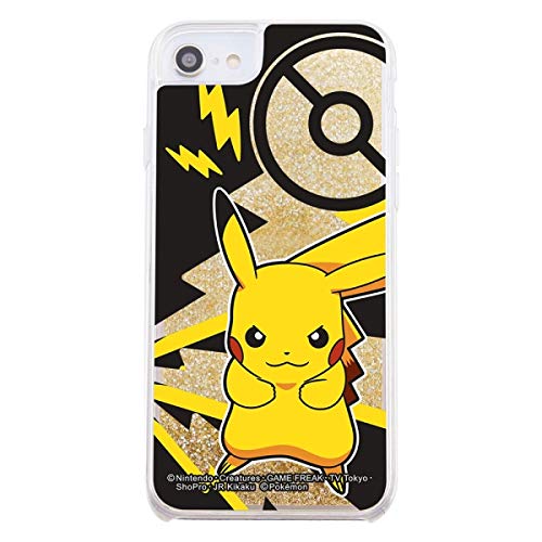 イングレム iPhone SE(第2世代)/SE(第3世代) / 8 / 7 / 6s / 6 /『ポケットモンスター』/ラメ グリッターケース/ポケットモンスター/ピカチュウ