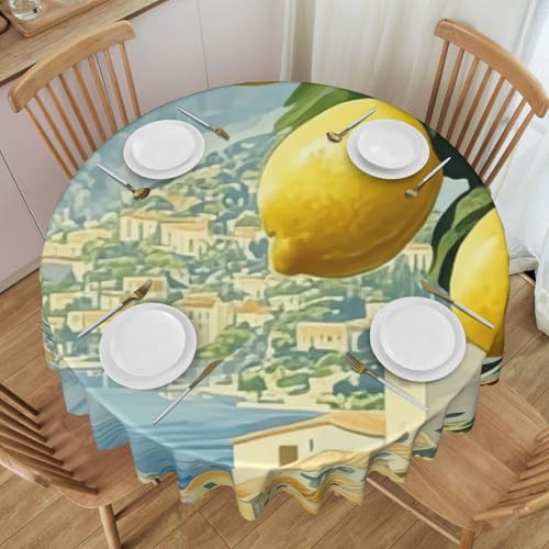�~�`�e�[�u���N���X �A�}���t�B�C�� �������̖� �C�^���A�C�� �k�� �e�[�u���J�o�[ ����h�~ ������� 152cm/60in �ۃe�[�u���E�e�B�[�e�[�u���E��Ɨp�e�[�u���Ή�