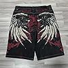 Jorts Men Y2K Gothic Jeans Shorts Streetwear Baggy... #3
