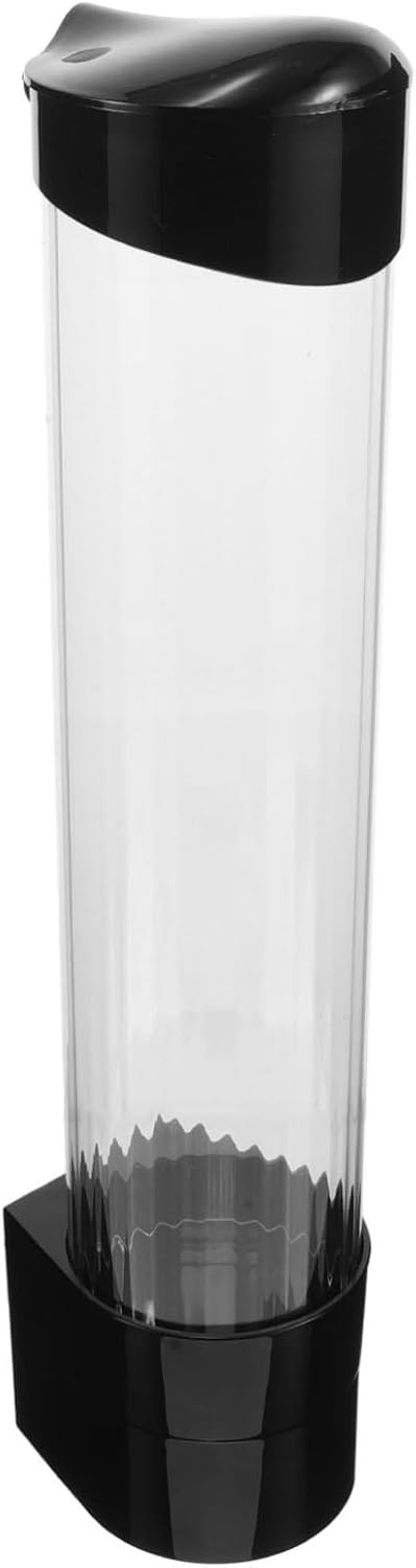VOSAREA Cup Dispenser Wall Mount Cup Organize Automatic for Water Cooler Bathroom