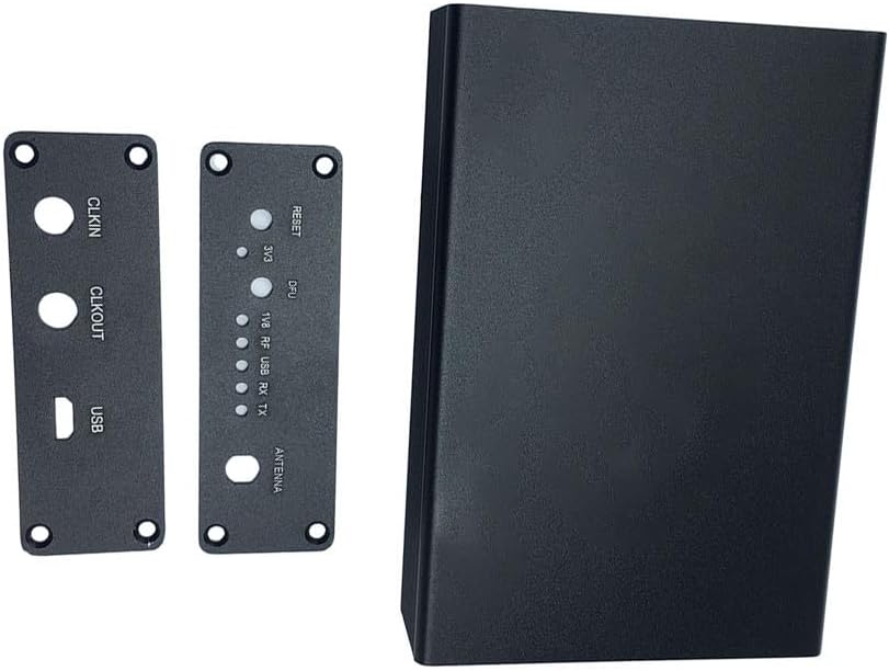 Aluminum Alloy Enclosure Case for HackRF Software, Matte Black Housing with For Shielding, For Protective Shell with Screws Included