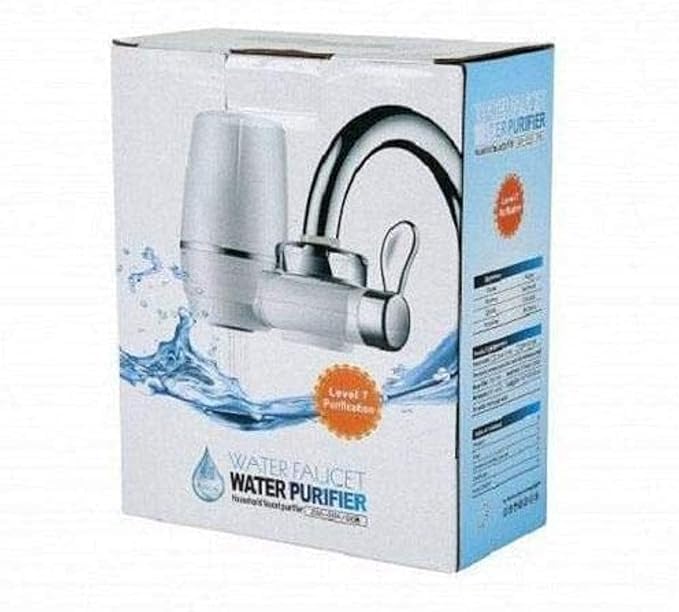 Ceramic tap water filter - Household water filter for kitchen faucet, washable water purifier, small ceramic