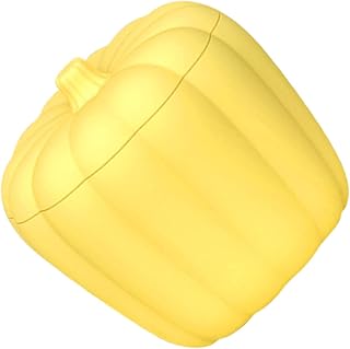 Silicone Ice Bucket Pumpkin Shaped with Removable Lid for Drinks