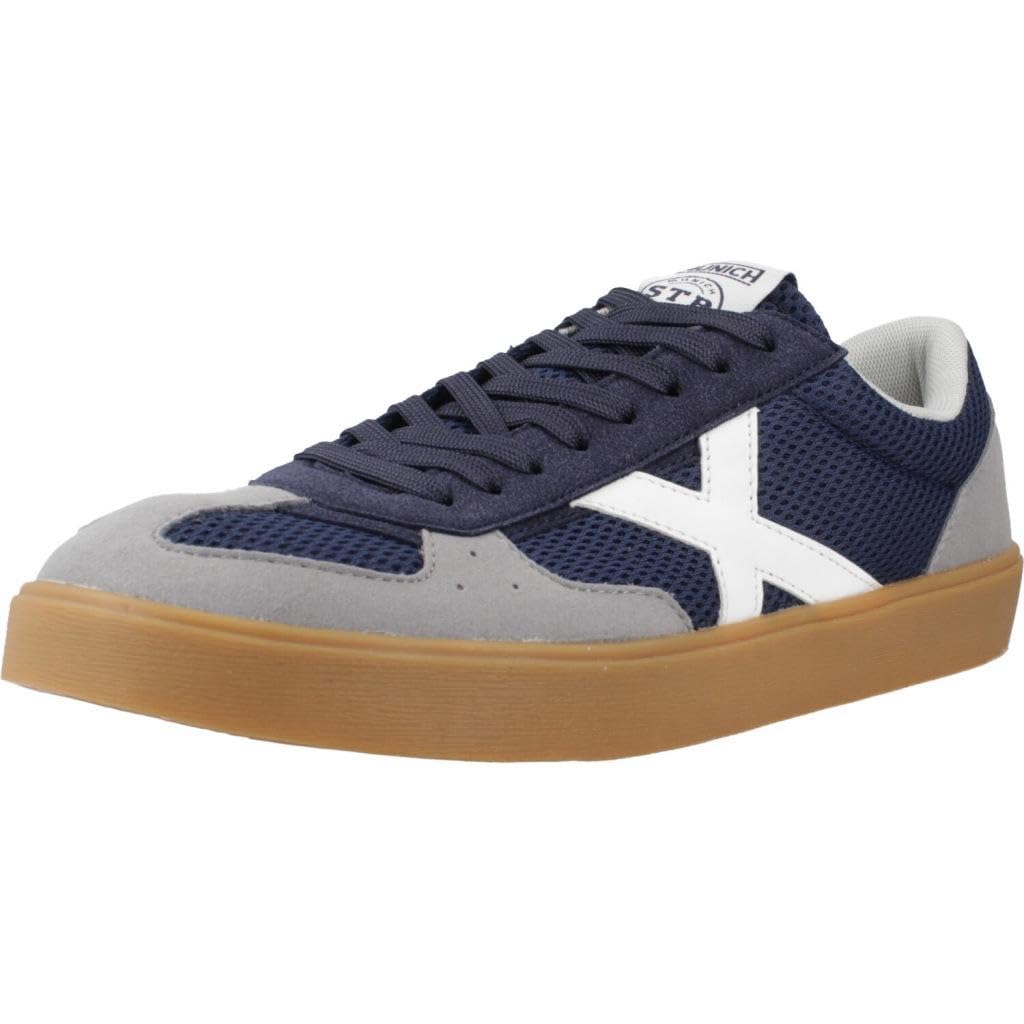 Munich Men's Break 40 Sneaker, Blue, 5 UK