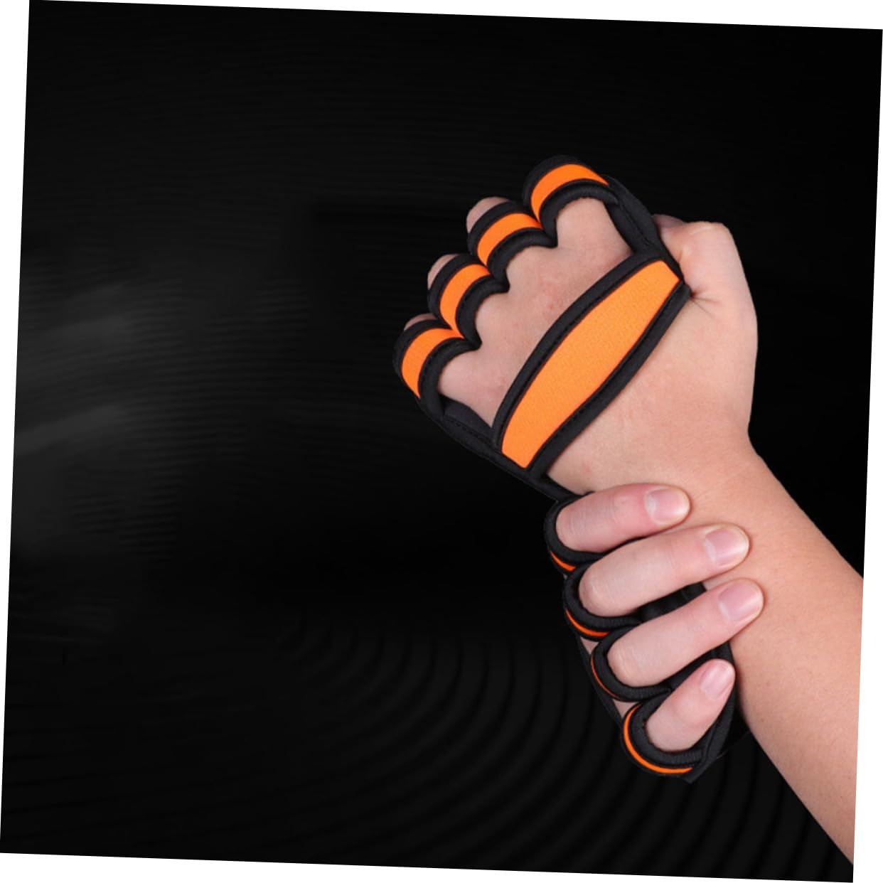 UKCOCO Guantes de Levantamiento de Antideslizantes Transpirables y Cómodos para Entrenamiento Gimnasio para Hombres y Mujeres Dedos Abiertos para Agarre y Flexibilidad