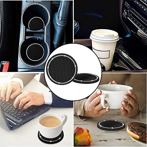 Portabicchieri per Auto Sottobicchiere 4 Pezzi