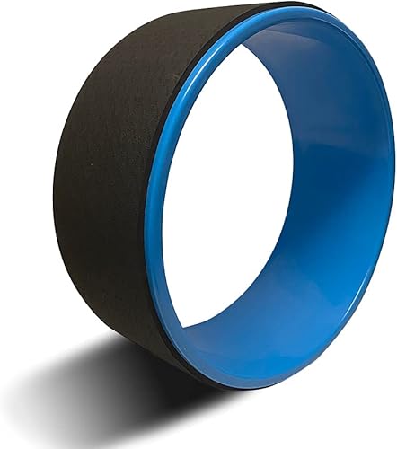 Miniatura 8 de Body Sport Rueda de yoga, 5 pulgadas x 12.6 pulgadas. Rodillo trasero acolchado y ayuda de apoyo para estiramiento, flexibilidad, para fitness en