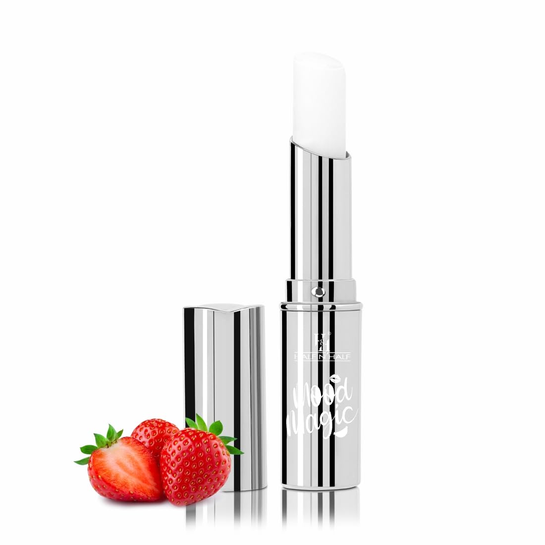 H & H HALF N HALF Mood Magic pH Lip Essence Balm for Dry & Chappy lips, enriched with Vitamin – E & Jojoba Oil, Maintains pH Level of Lips, Strawberry Kiss – 3gm (Pack of 1)-image-14