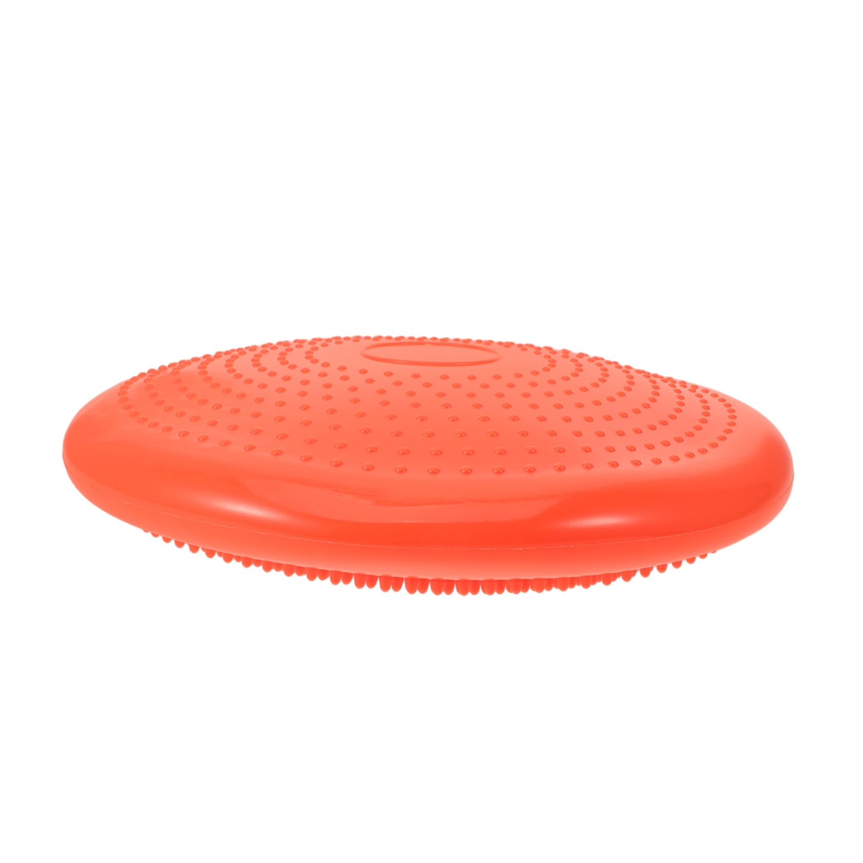 Coussin D’équilibre Gonflable Rond pour Yoga et Fitness en Pvc Orange