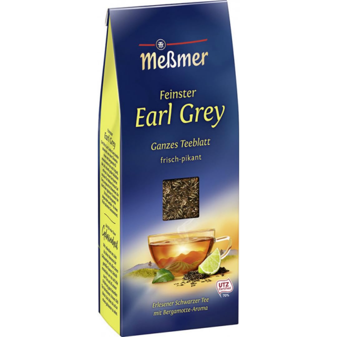 Meßmer Tee Earl Grey lose Tee 150 Gramm x 5 Stück