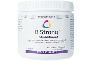 Breeder's Edge B Strong Powder - Bolster Your Dog's Vitality with Essential B Vitamins