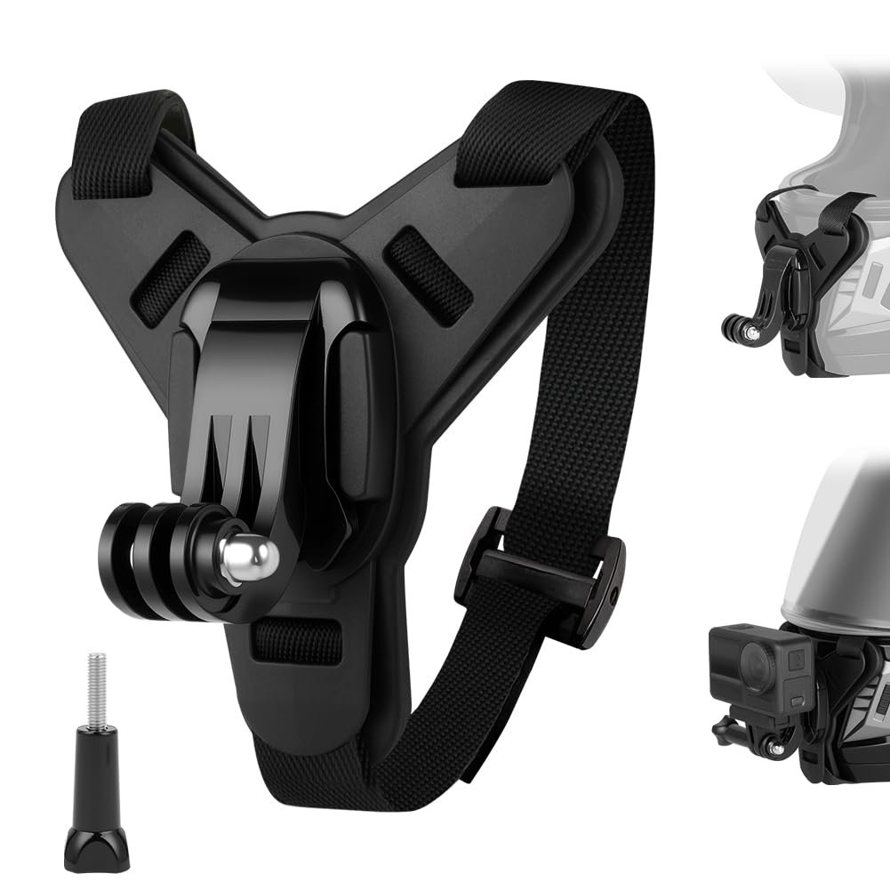 Fascia da Testa per Action Cam, Supporto Imbracatura per GoPro Hero 13-5, DJI Action 5 Pro e Altre Action Camera