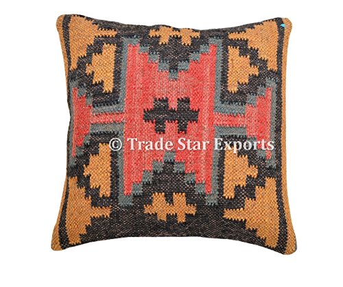 Trade Star Exports - Funda de almohada hecha a mano Kilim, para exteri