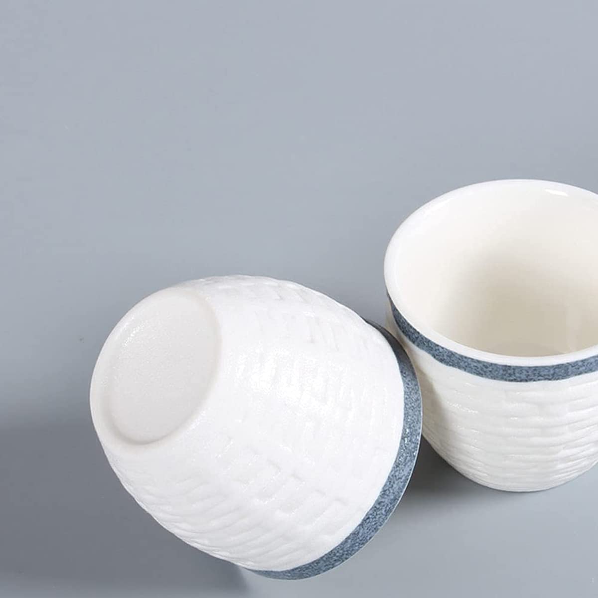 Ensemble de 6 Tasses à saké en céramique avec réchaud est pour Les Amis et la Famille