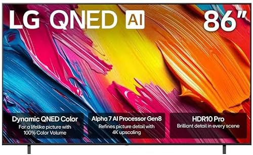 86 Inch LG QNED AI QNED70A 4K Smart TV 2025