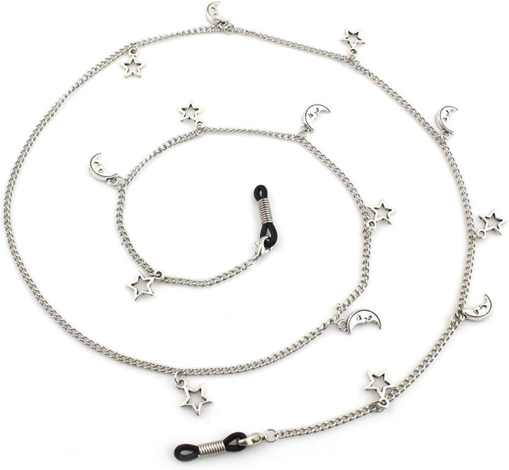 Soporte de cadenas para gafas de Metal, soporte para gafas, cordón para gafas de sol, correa para el cuello