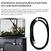 A20236 Ribbed Hosing fit for Fluval FX2/FX4/FX6 Canister Filters (A214, A218 and A219), Replacement for Fluval Aquarium Filter, 8.75 Ft Hose - Suitable for Freshwater and Saltwater Aquariums