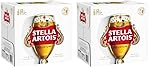 Stella Artois Premium Lager Beer Bottle, 12 x 330ml (Pack of 2)