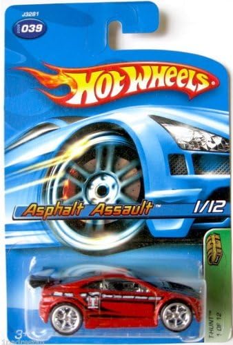 Mattel Hot Wheels 2006 Treasure Hunt 164 Escala 164 Red Asphalt Assault 112 Die Cast Car #039 por Hot Wheels