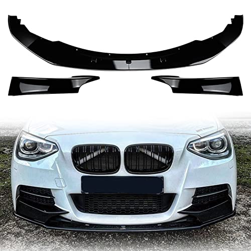Kit di rivestimento della copertura dello spoiler laterale del divisore anteriore, per BMW Serie 1 F20 F21 M Sport 2012 2013 2014