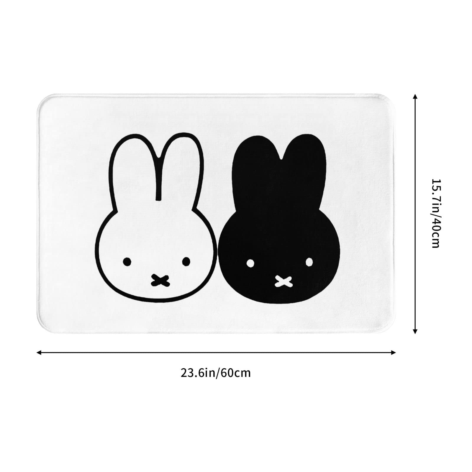 玄関マット 屋外 miffy ミッフィー 屋内・屋外兼用 玄関マット 玄関 泥落とし ドアマット シンプル すべり止め 厚み約5mm 家庭用