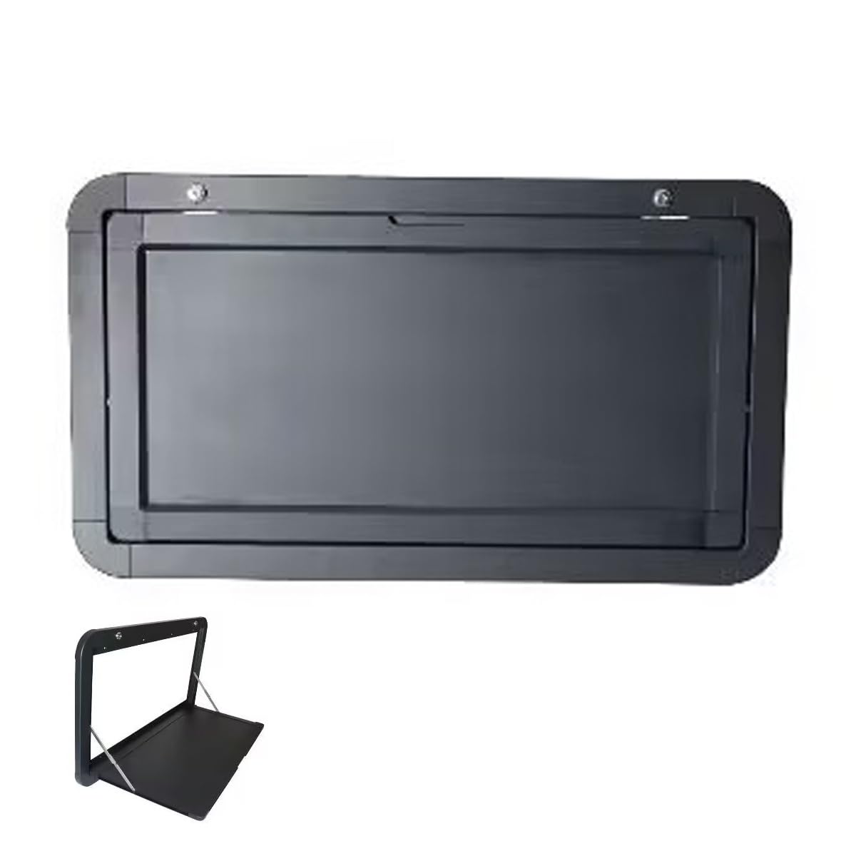 Mesa plegable de pared para autocaravana de aluminio