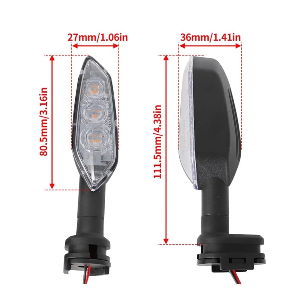 Pack Clignotants arrière Led pour Yamaha XJR 1300 (MK1