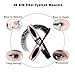 4D Fiber Lash Mascara by KASI - Waterproof Long Lasting Lashes Extensions Long Eyelashes Mascara with Free Eyelash Comb - Black