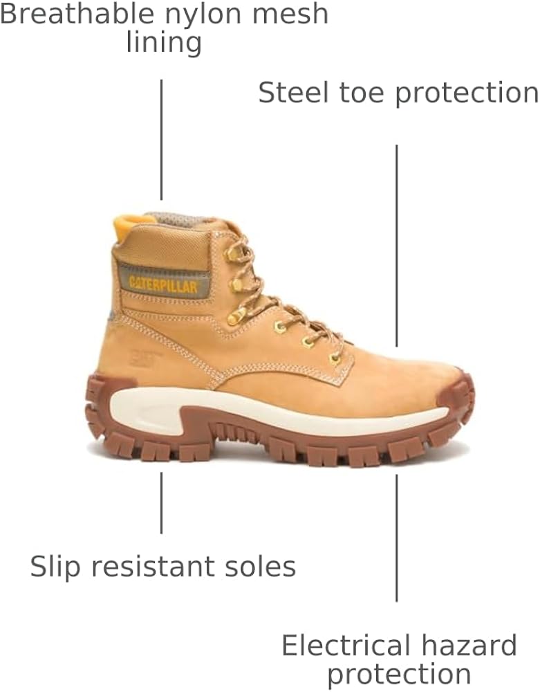 Amazon.com | Cat Footwear Men's Invader Hi Steel Toe
