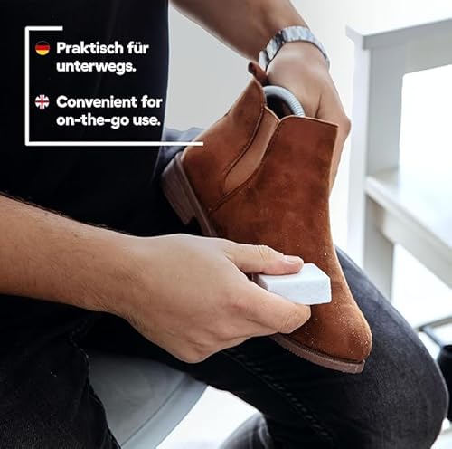 Calidad Nubuck y Borrador de Gamuza, removedor de Manchas, Limpiador de Goma, Zapatos Accesorios de Cuero Tapicería de Asientos de automóviles, Bloque de Kaps - imagen 7