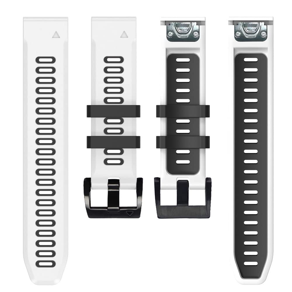 Bracelet silicone 26mm pour Garmin Descent Mk1 et Tactix Delta