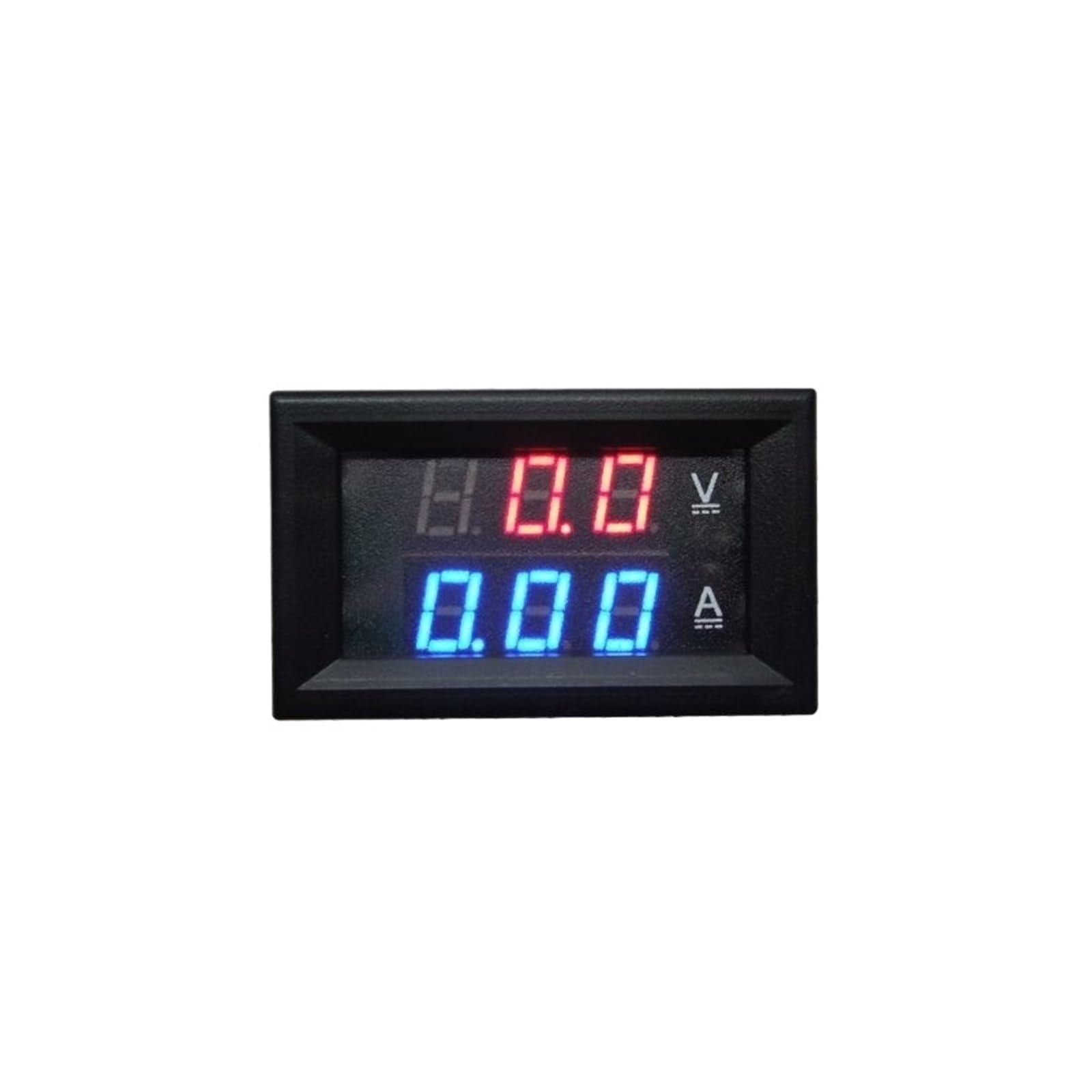 Voltmètre ampèremètre numérique LED DC 0-100 V (rouge/bleu, DC200A)