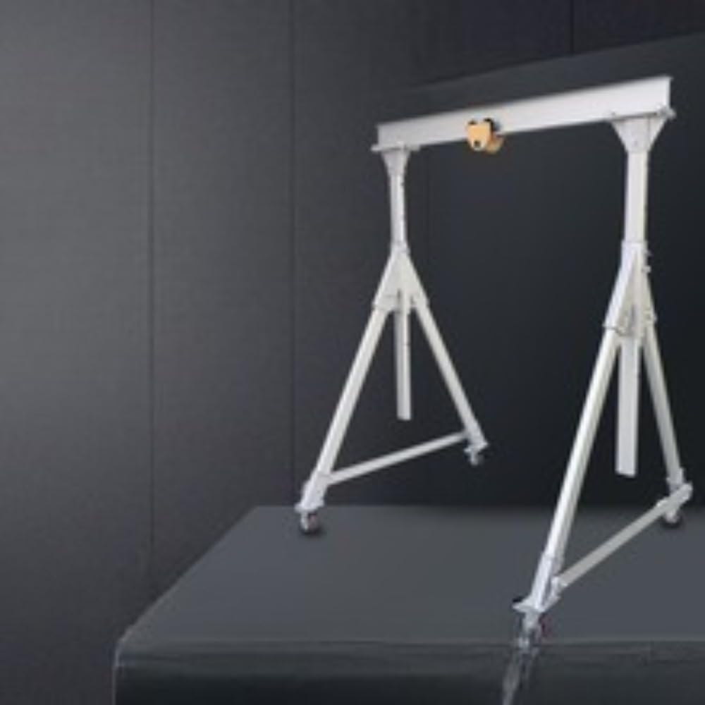 Elektrische Hebezeuge Kleiner Portalkran aus Aluminiumlegierung, tragbar, verstellbar, leicht(0.5T)