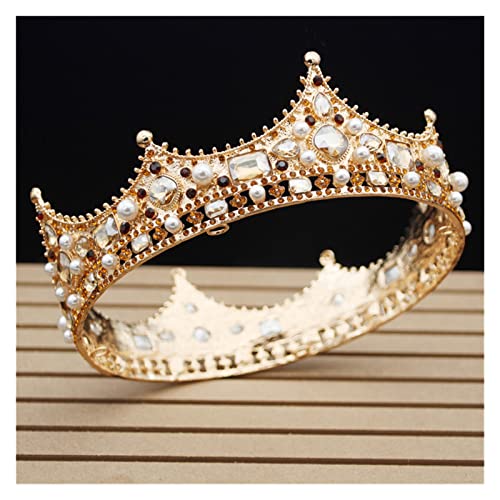 Accesorios para el cabello de boda tipo tiara para niña y corte barroco