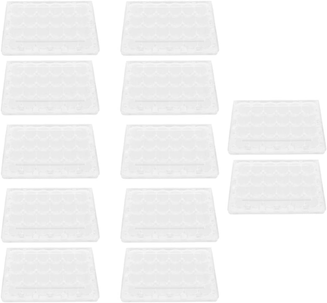 Eggs Storage Box Quail Egg Cartons 12pcs Quail Egg Storage Box 24 Grids