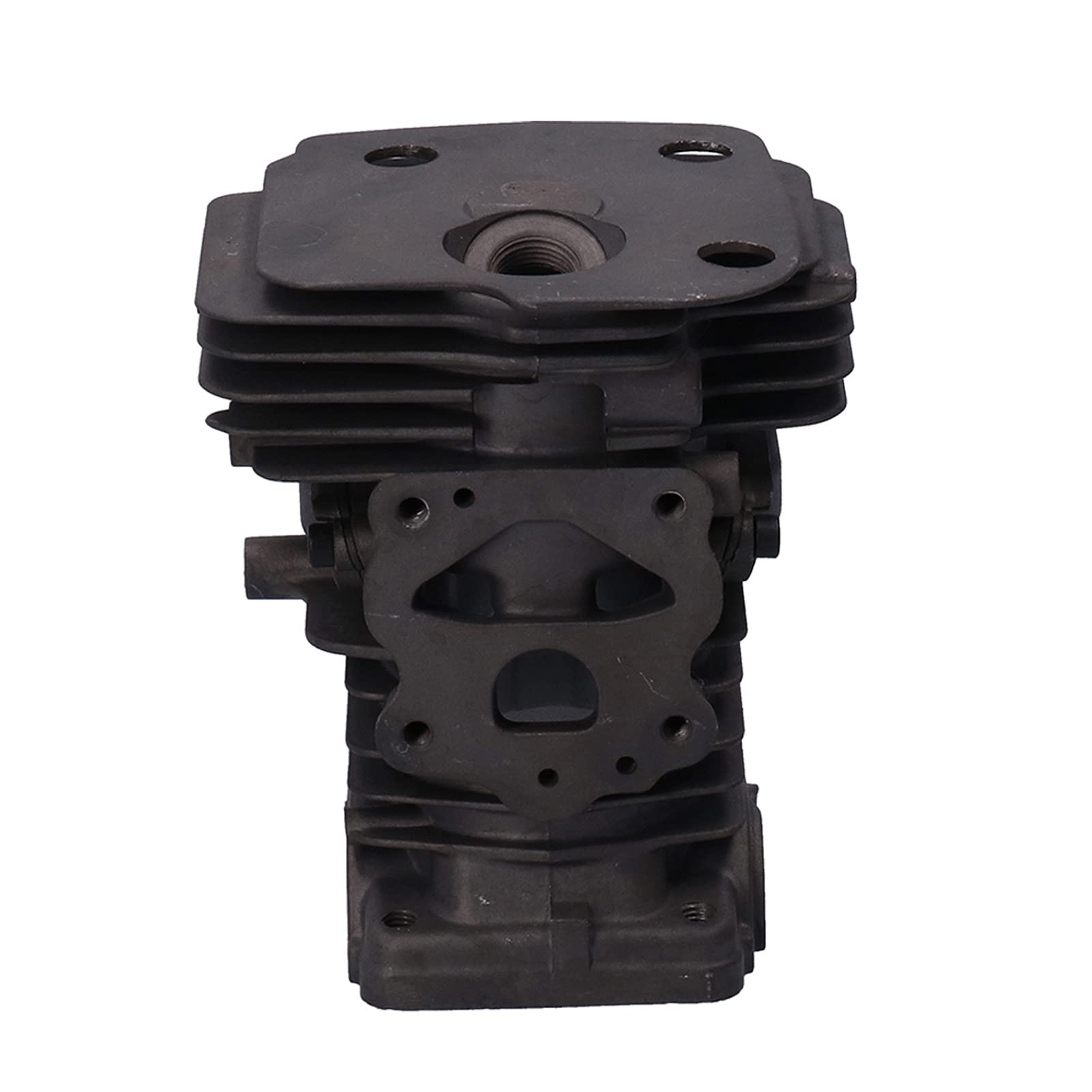 KANASI Zestaw tłoka cylindra, część zamienna ze stopu aluminium o wysokiej zawartości krzemu o średnicy 44 mm do konserwacji piły łańcuchowej 445 450 450e