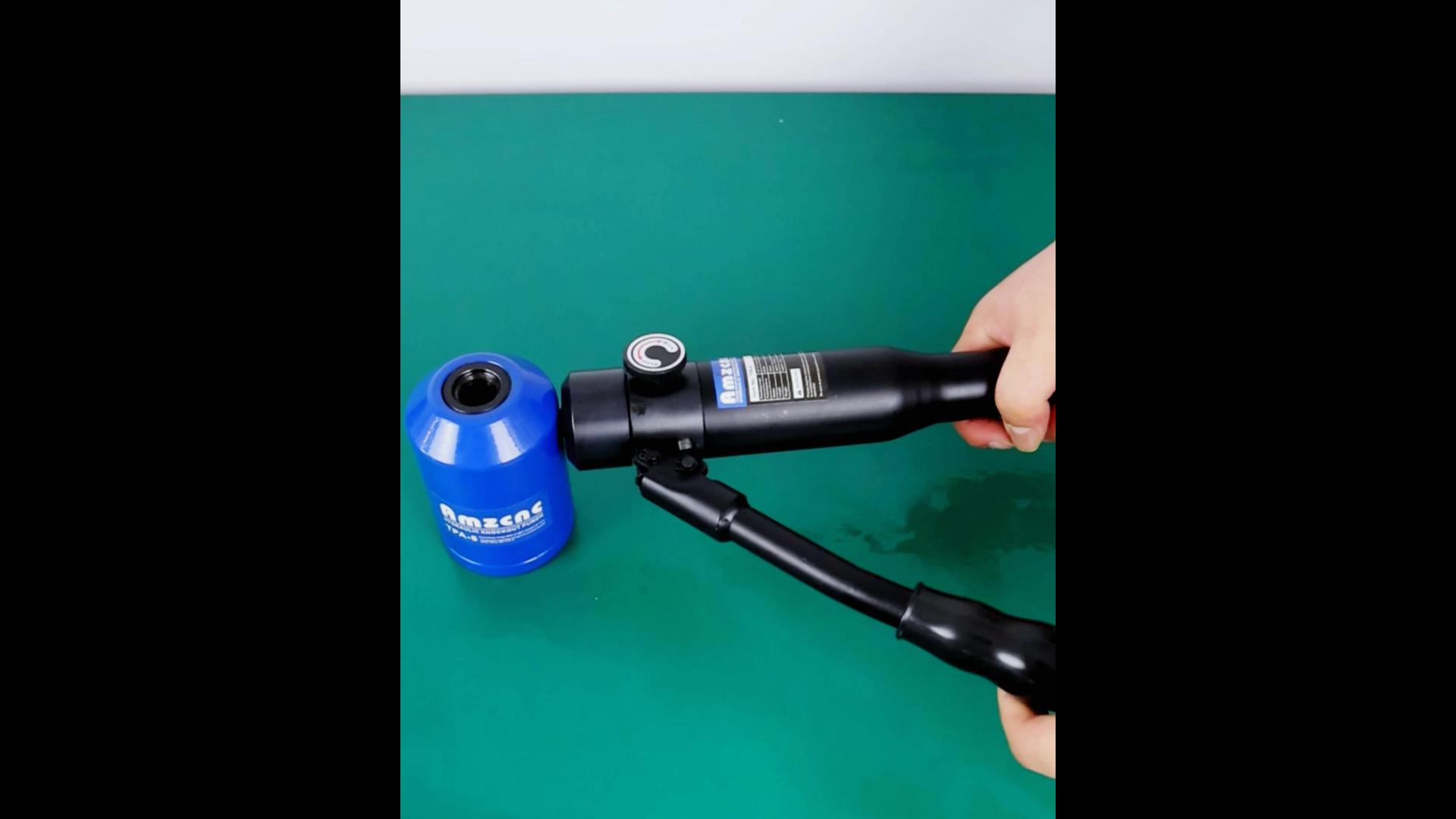 AMZCNC 360° Rotate Hydraulic Knockout Punch Kit 1/2 to 2