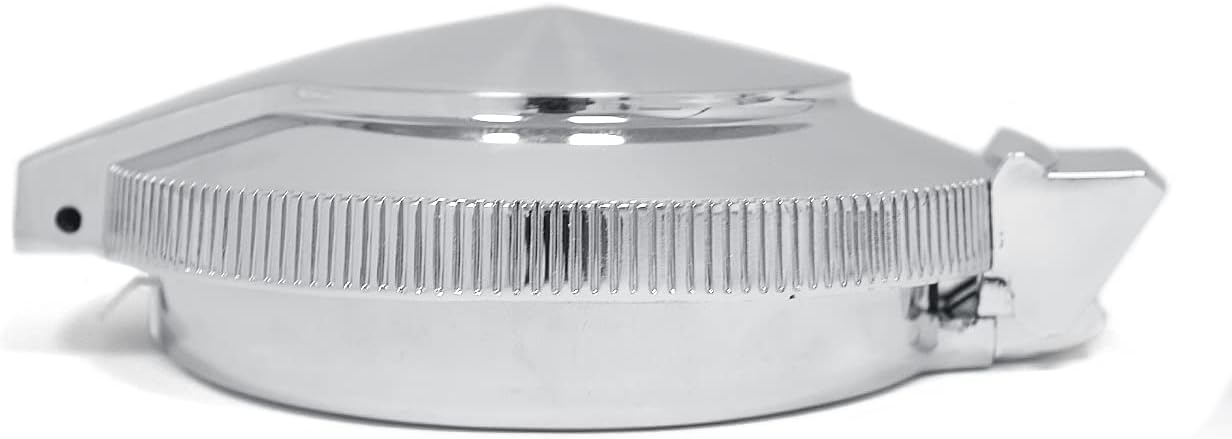 Fuel Cap Quick-Fill Flip-Top Chrome Without Lettering For 1967 Plymouth GTX