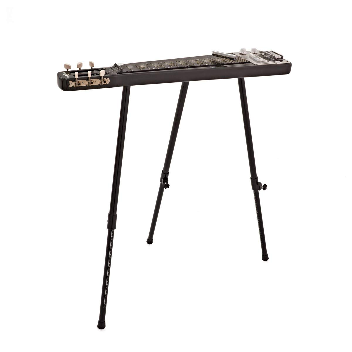 Chitarra Lap Steel e Stand di Gear4music | Toni country sorprendenti dal pickup single coil ceramico, ponticello hardtail fisso per un'accordatura stabile