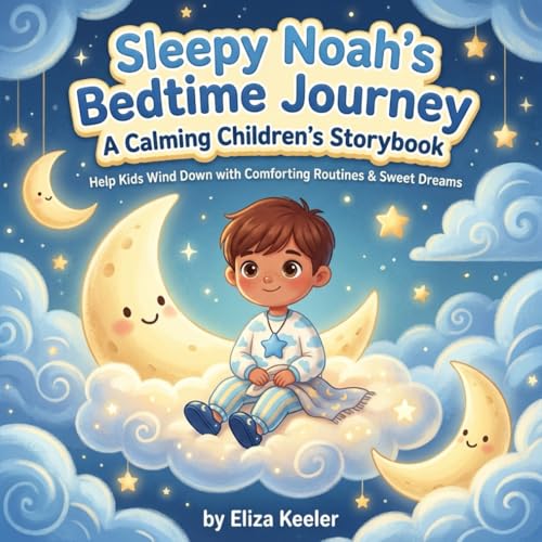 Sleepy Noah's Bedtime Journey: A Calming Children's Storybook: Help Kids Wind Down With Comforting Routines & Sweet Dreams