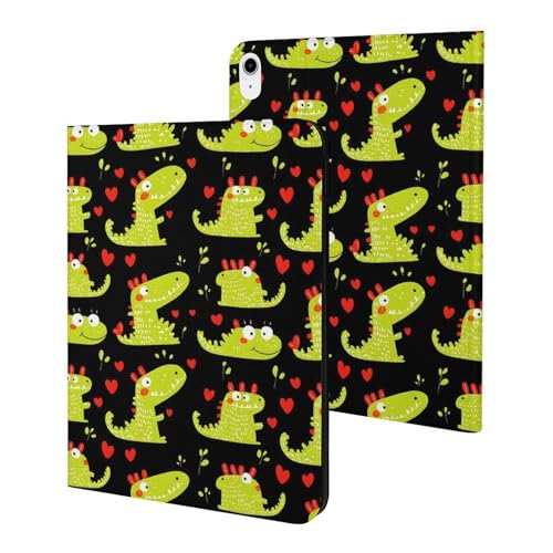 Housse iPad 11 2025 motif alligator étui tablette 10.9 fine