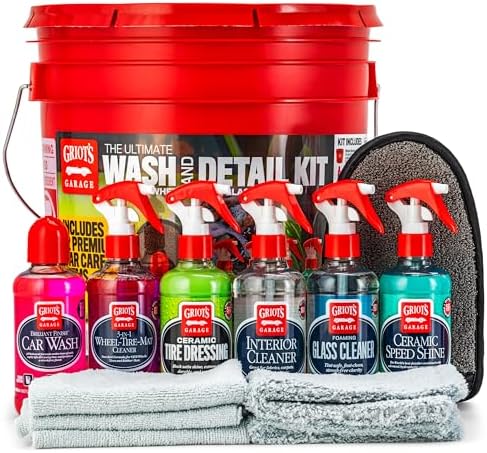 Griot's Garage Wash and Detail Sampler Kit, Auto Detailing Suppli...